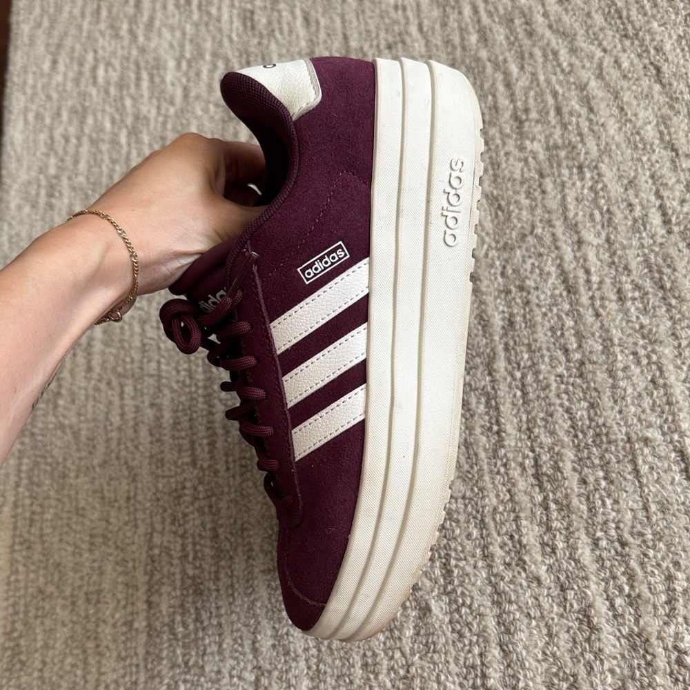 Adidas Burgundy Sneakers - Picture 6 of 8